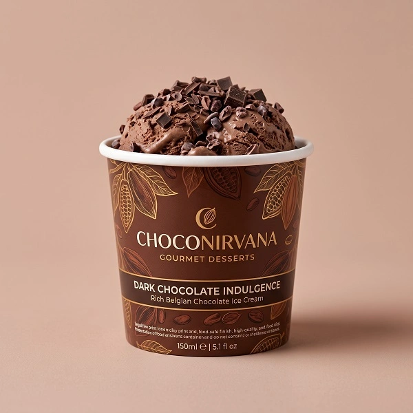 Custom Printed ice Cream Cups
