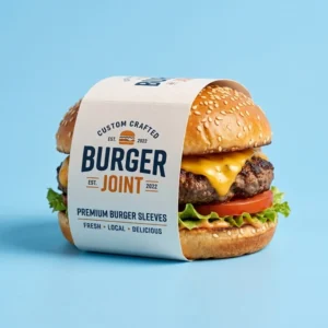 Custom Burger Sleeves