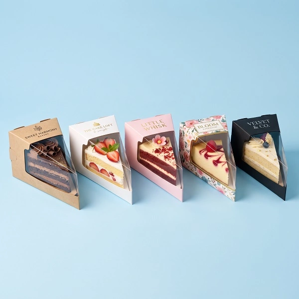 Custom Cake Slice Boxes