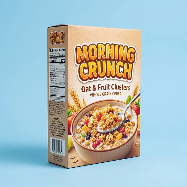 Seal End Cereal Boxes