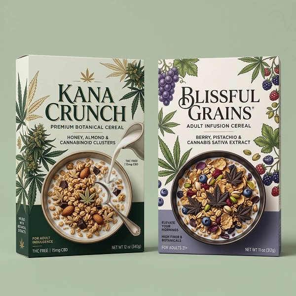 Custom Weed Cereal Boxes