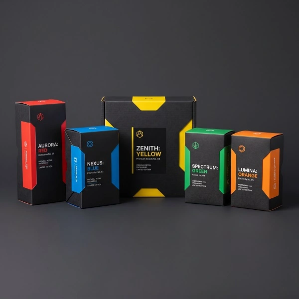 Custom Colored Cardboard Boxes