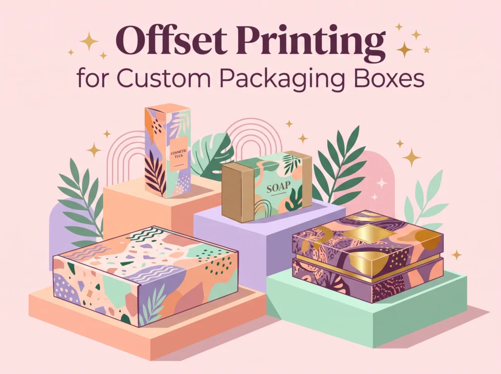 Offset Printing for Custom Packaging Boxes